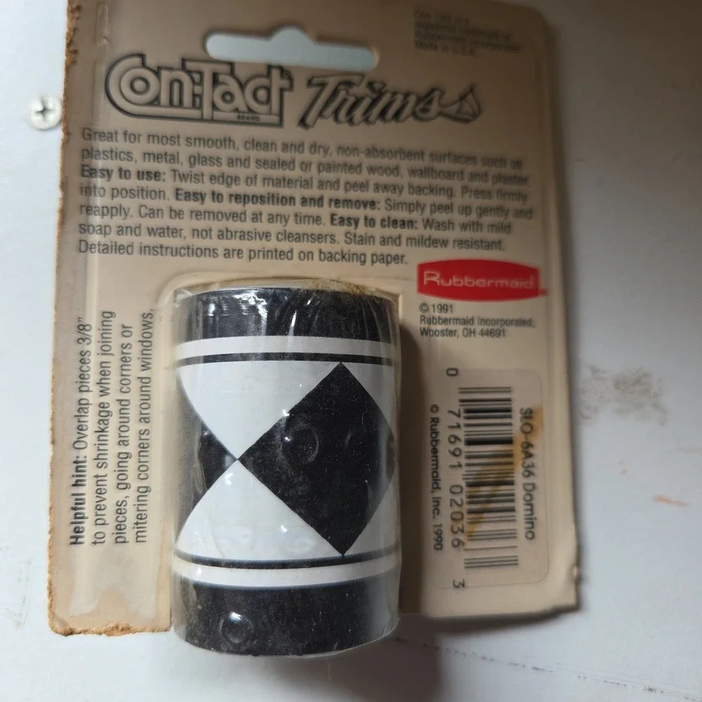 VTG 1991- Con-Tact Train Trim Removable Self-Adhesive 2